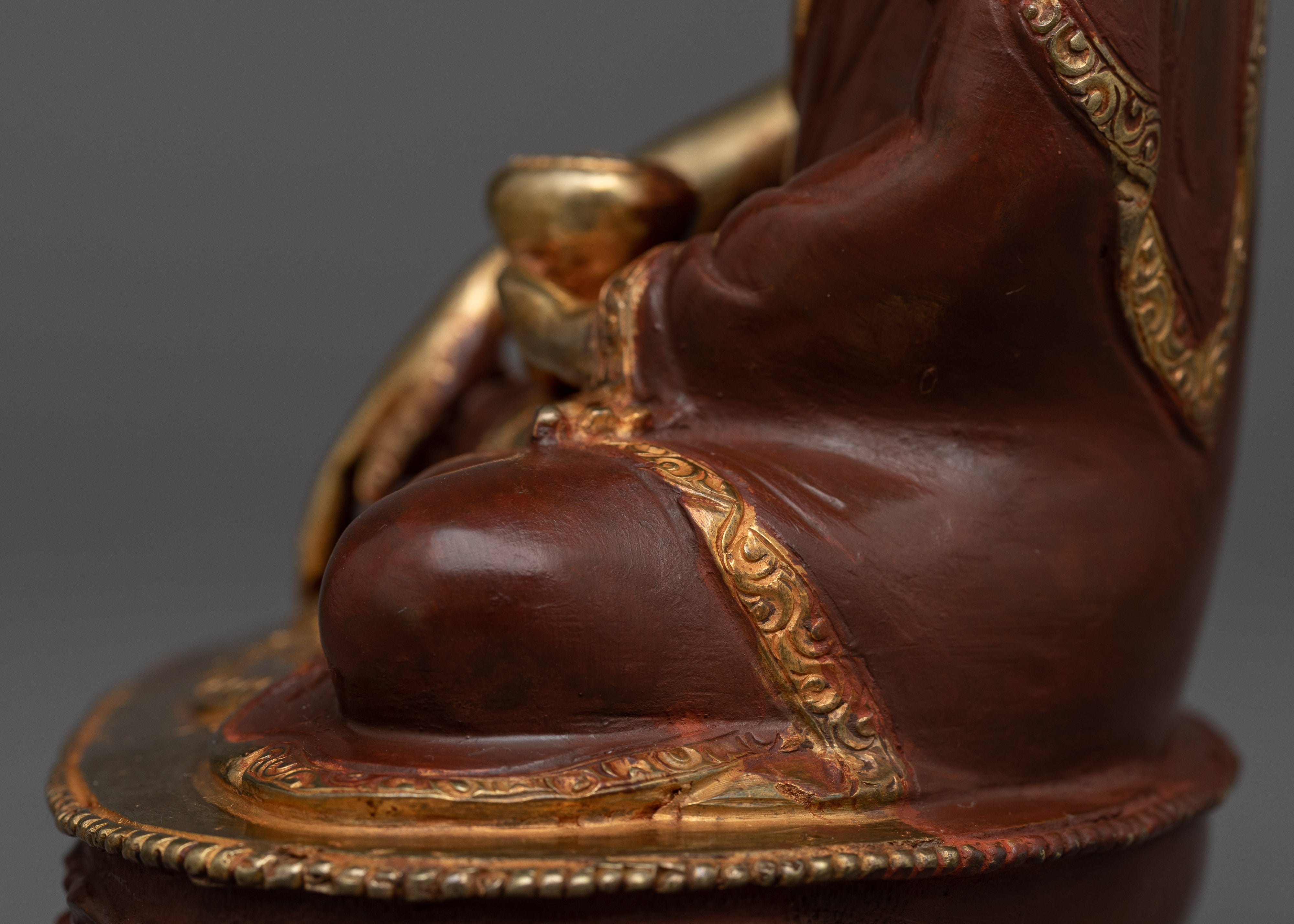 Shakyamuni Buddha Copper Sculpture | Handmade Gautam Buddha Art