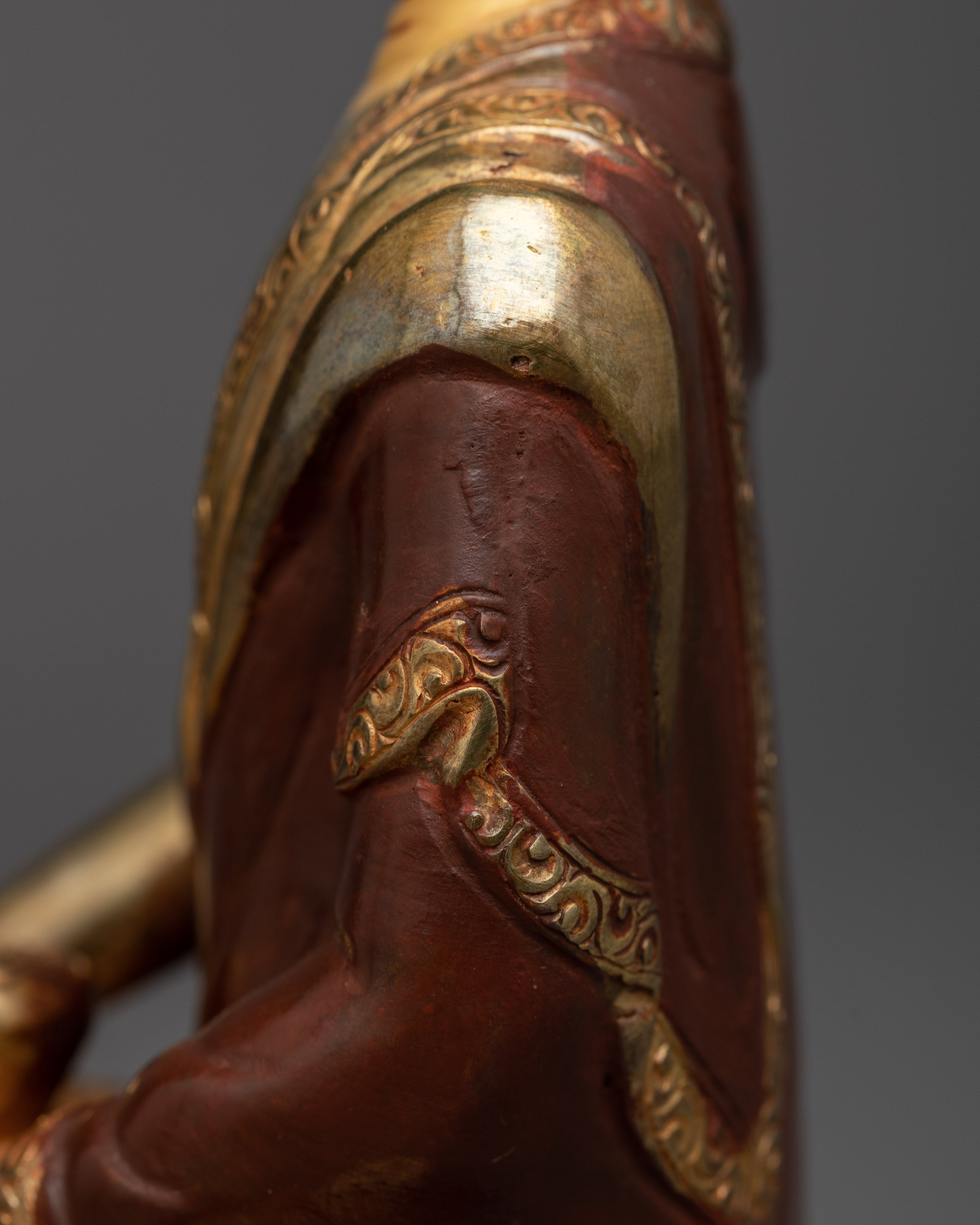Shakyamuni Buddha Copper Sculpture | Handmade Gautam Buddha Art