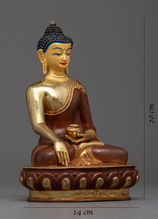 Namo Buddha Statue | Shakyamuni Buddha Figurine for Home