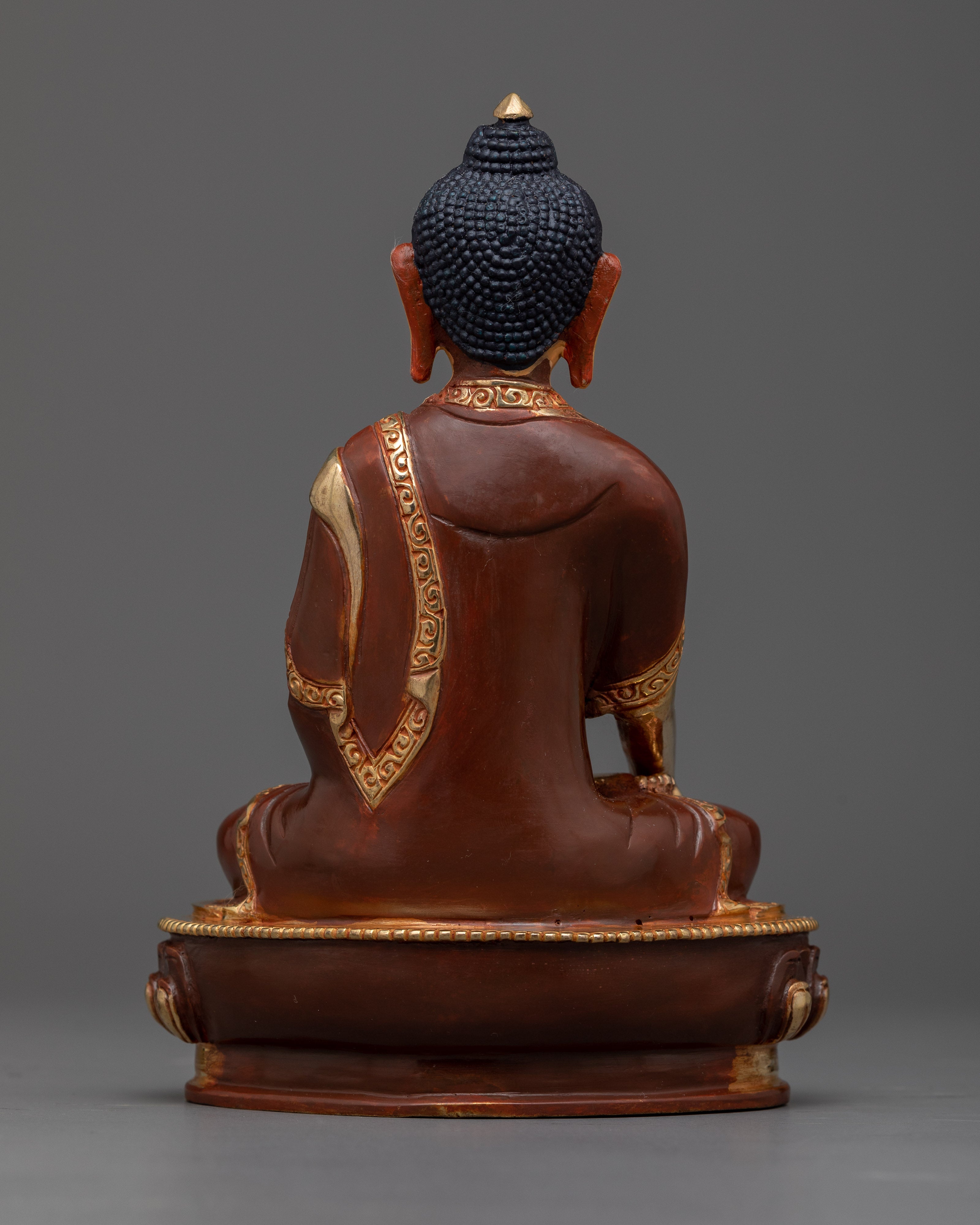 Hand-Sculpted Shakyamuni Buddha Statue | Handcrafted Meditation & Spiritual Decor