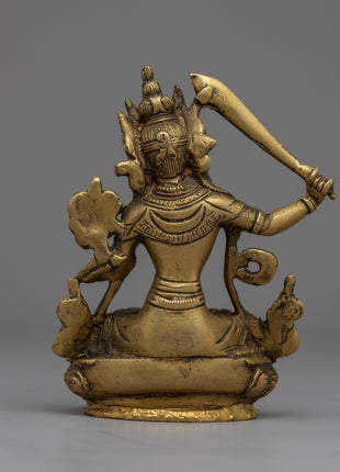 Wisdom Deity Manjushri Statue | Embodying Wisdom and Clarity