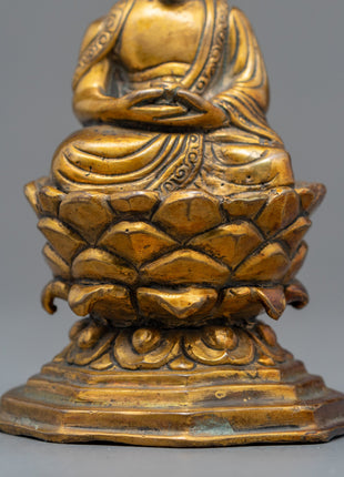 Amitabh Buddha Statue | Statue Miniatures | Buddhist Home Altar