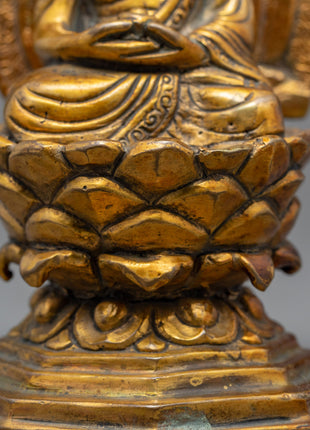 Amitabh Buddha Statue | Statue Miniatures | Buddhist Home Altar