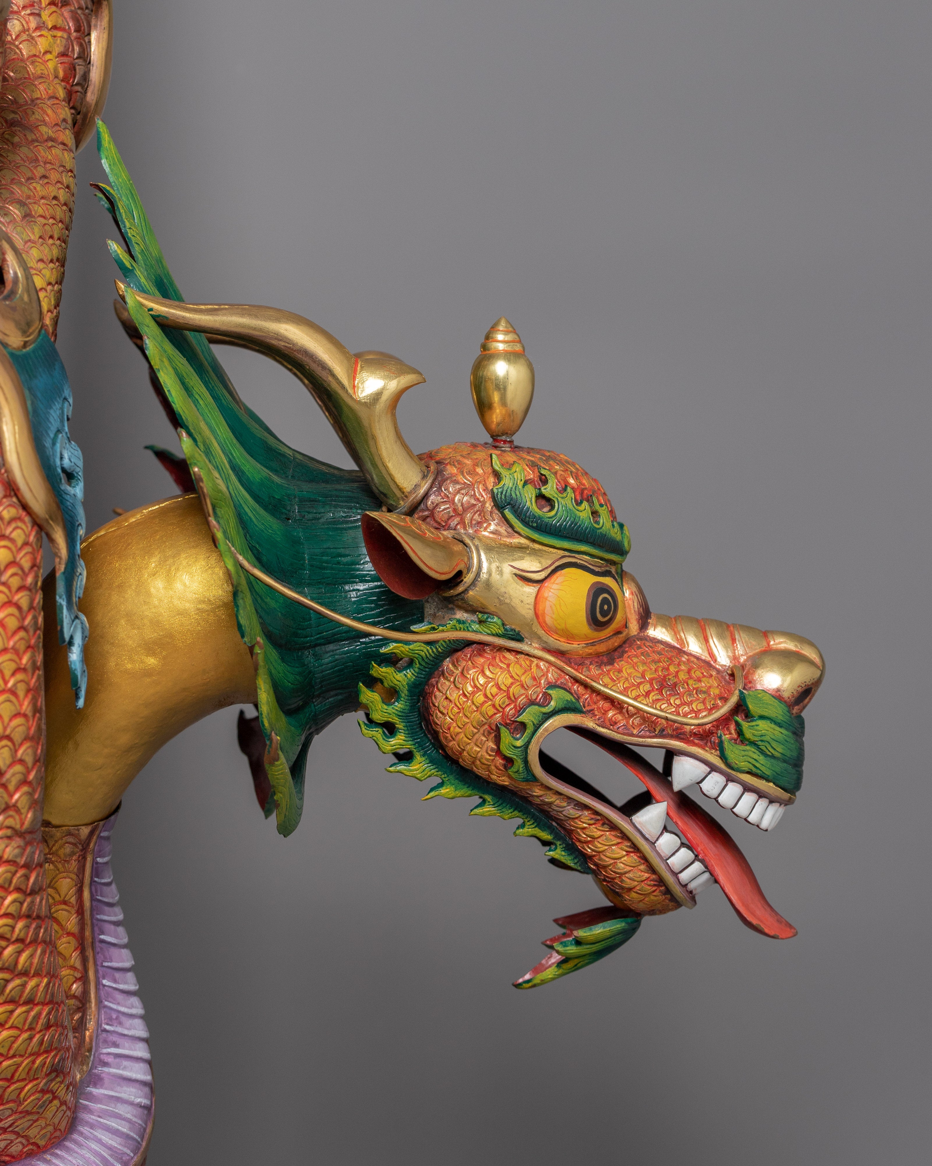 Dragon Wall Hanging | Handcrafted Decor Representing Mythical Beauty