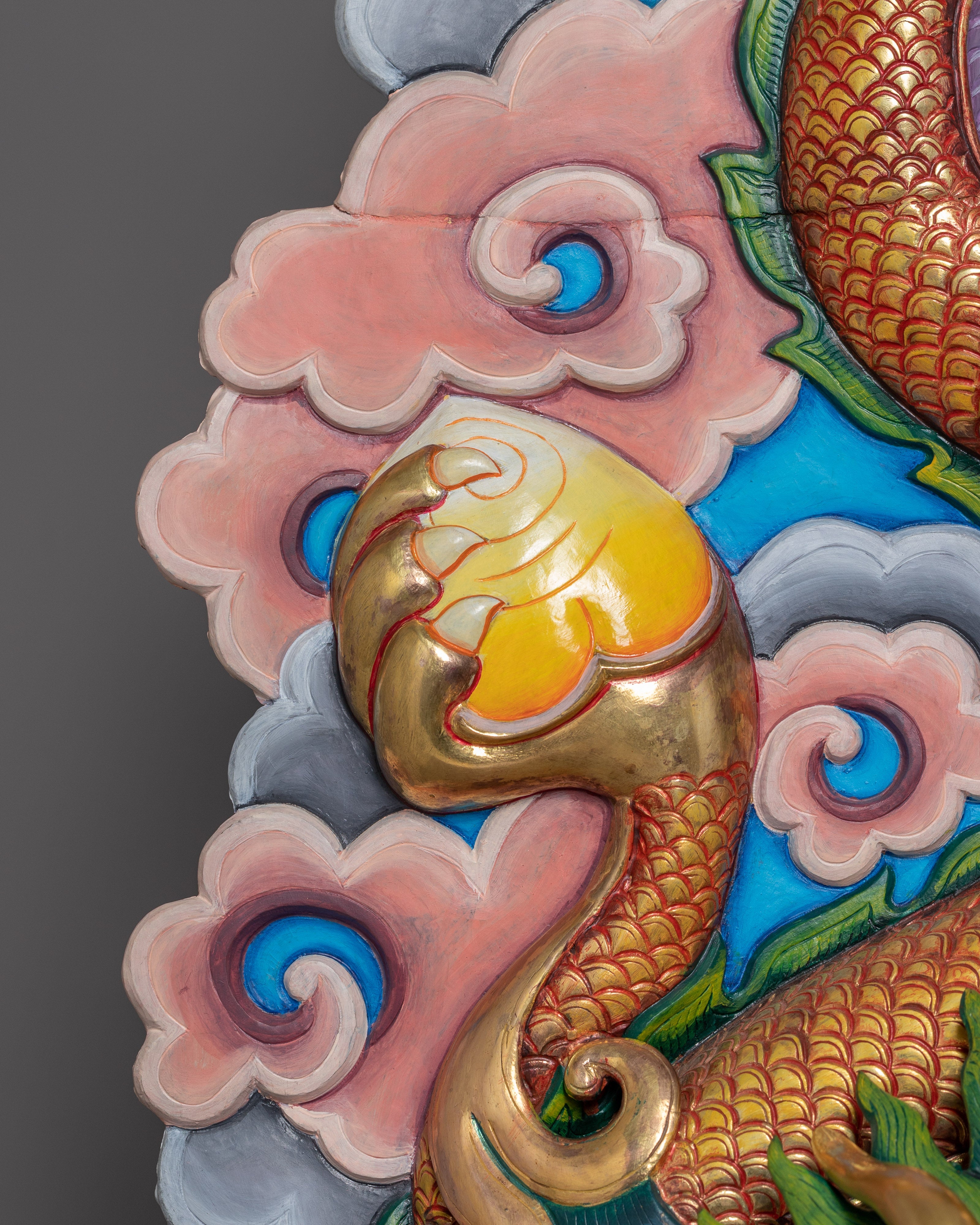 Dragon Wall Hanging | Handcrafted Decor Representing Mythical Beauty