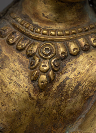 Chintamuni Lokeshvara Statue |  Elegant Handcrafted Symbol of Cosmic Dance