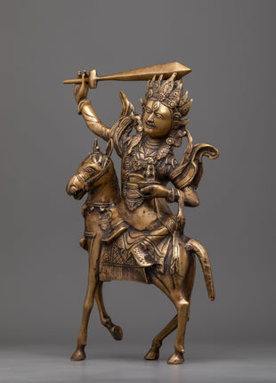Palden Lhamo Empowerment Statue | Traditional Buddhist Artwork
