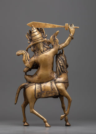 Palden Lhamo Empowerment Statue | Traditional Buddhist Artwork