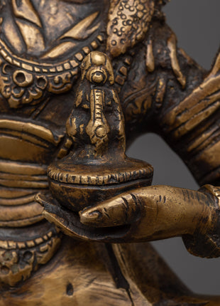 Palden Lhamo Empowerment Statue | Traditional Buddhist Artwork