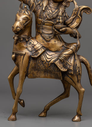 Palden Lhamo Empowerment Statue | Traditional Buddhist Artwork