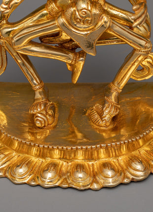 Handcrafted Chitipati Statue | Protector Deities of Tibetan Buddhism