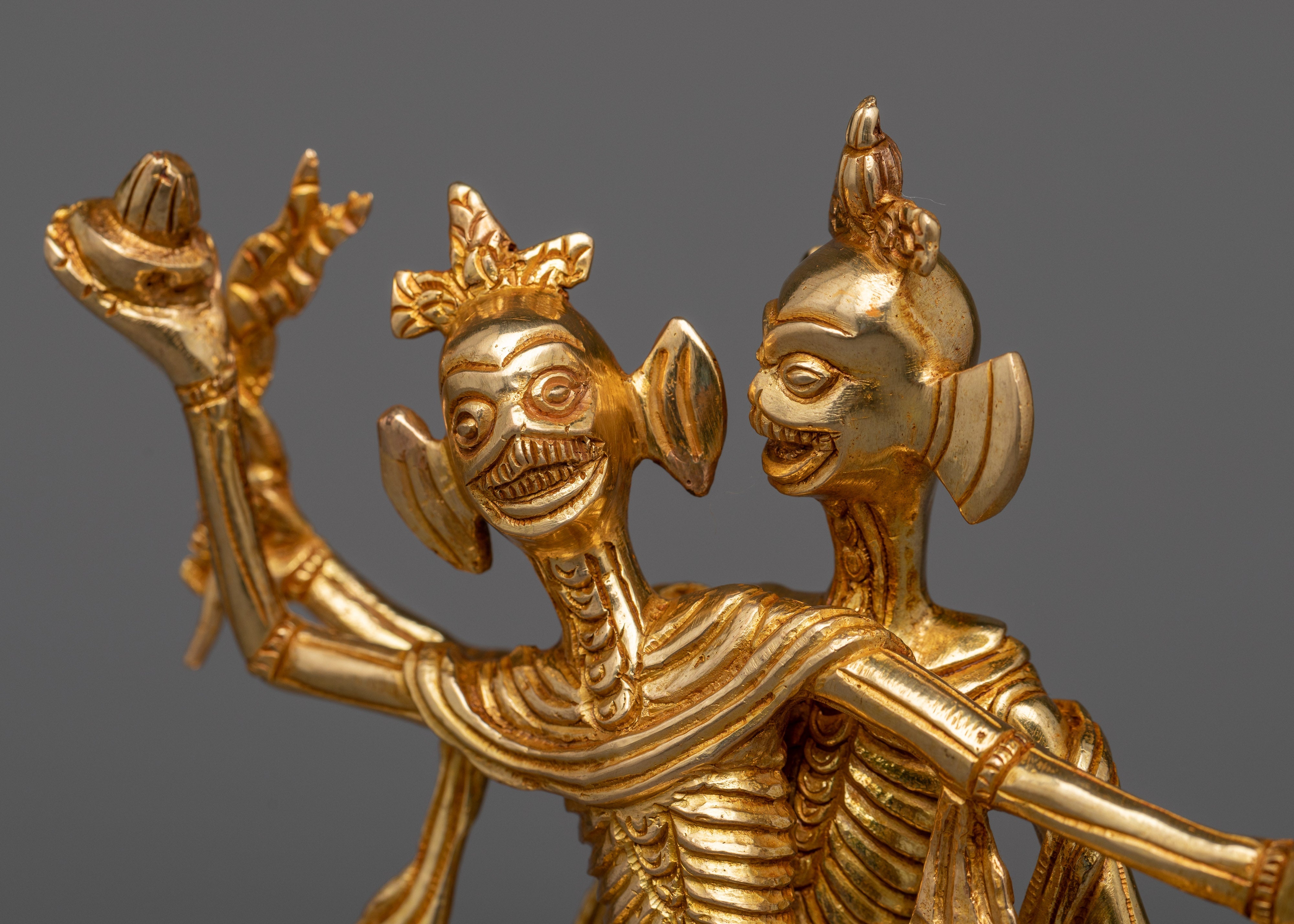 Handcrafted Chitipati Statue | Protector Deities of Tibetan Buddhism