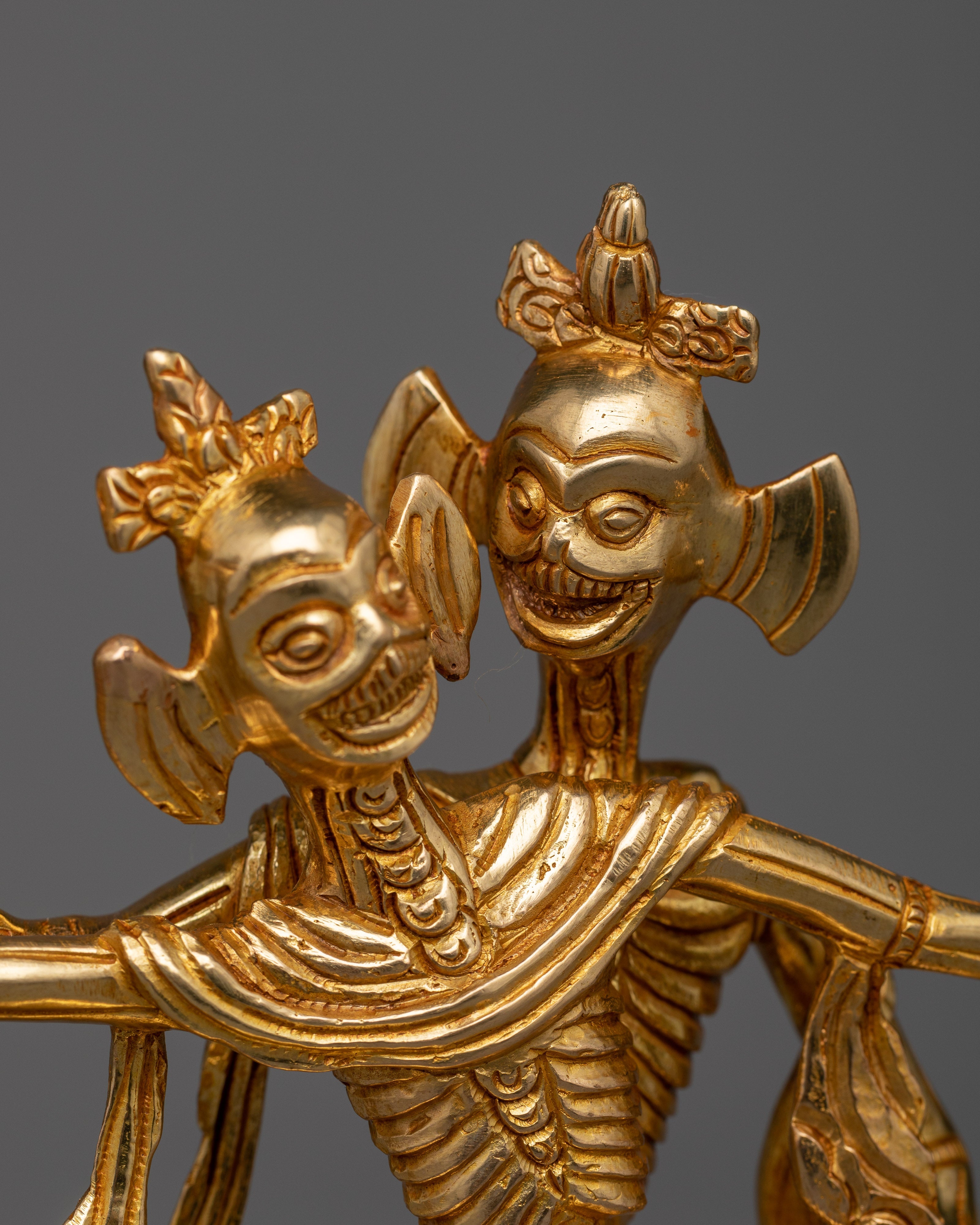 Handcrafted Chitipati Statue | Protector Deities of Tibetan Buddhism