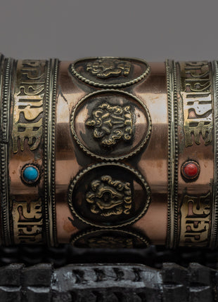 Authentic Tibetan Prayer Wheel | Harnessing the Power of Mantras and Prayers