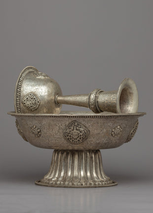 Copper Serkyem Set |  Sacred Buddhist Rituals