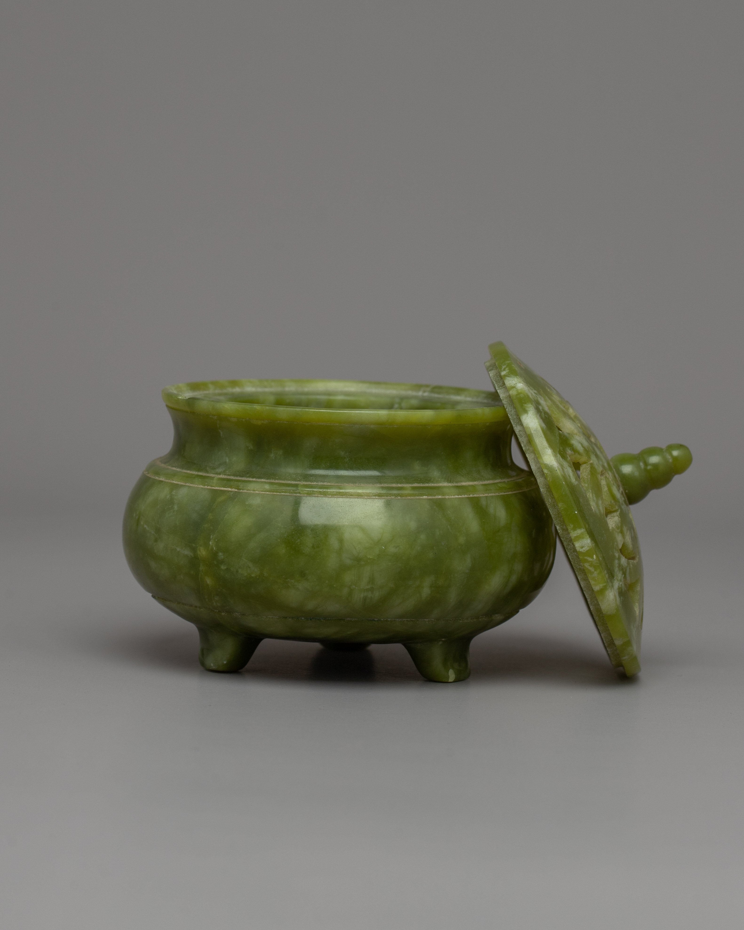 Serpentine Incense Burner | Tibetan Rituals For Meditation & Prayers