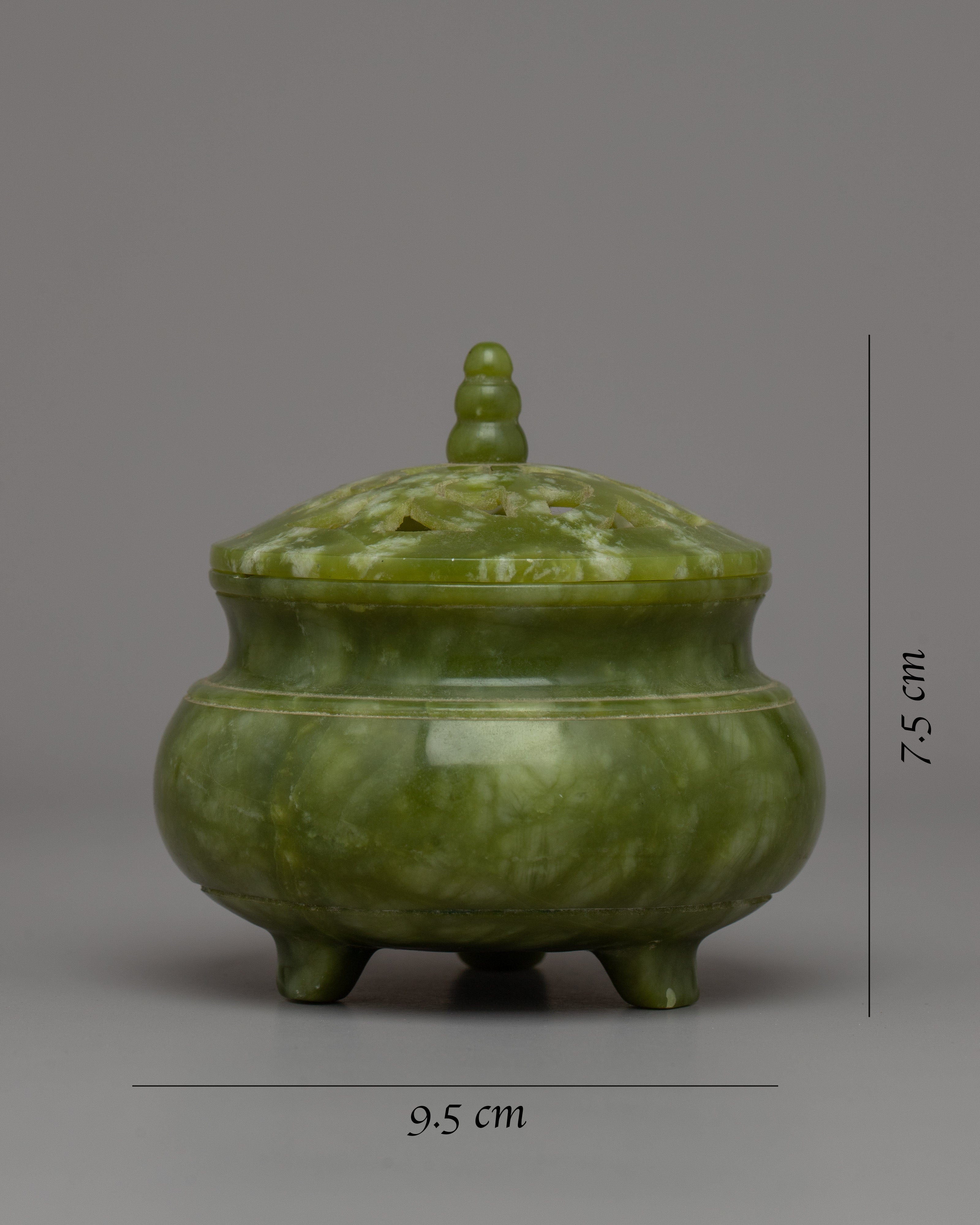 Serpentine Incense Burner | Tibetan Rituals For Meditation & Prayers