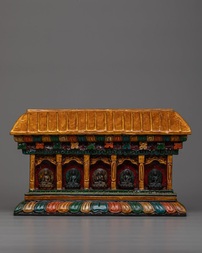 Wooden Altar Box Statue 