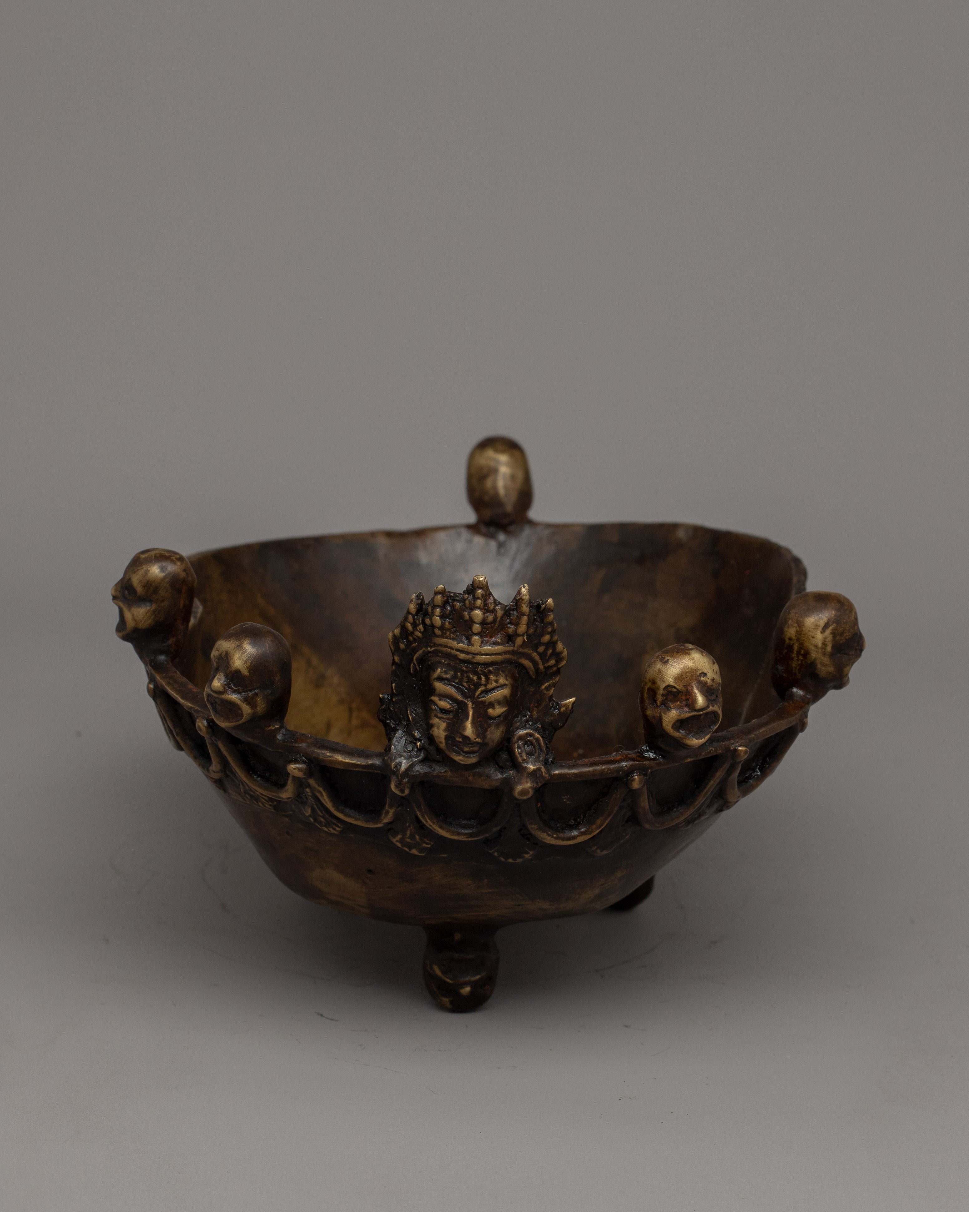 Kapala Tibet Bowl | Tibetan Ritual Bowl with Deep Cultural Significance