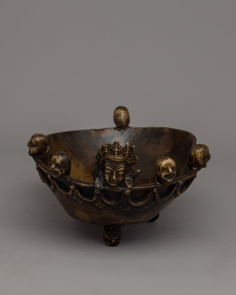 Kapala Tibet Bowl | Tibetan Ritual Bowl with Deep Cultural Significance