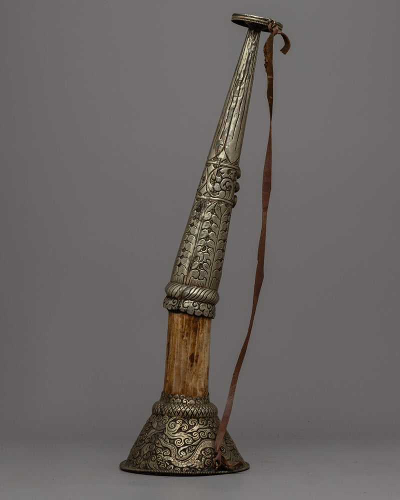 Kangling Trumpet Horn | Artisan Crafted for Spiritual Ceremonies