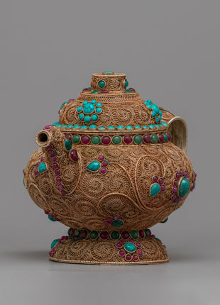 The Tibetan Tea Pot | Dive into Himalayan Brewing Traditions