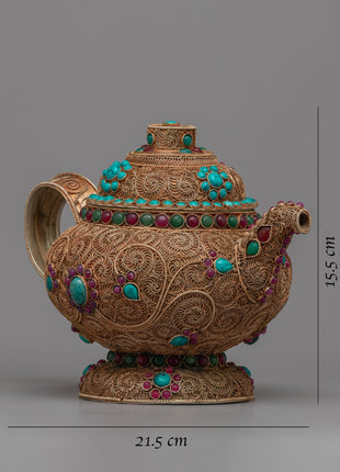The Tibetan Tea Pot | Dive into Himalayan Brewing Traditions