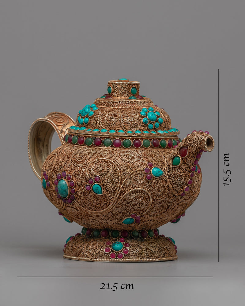 The Tibetan Tea Pot | Dive into Himalayan Brewing Traditions