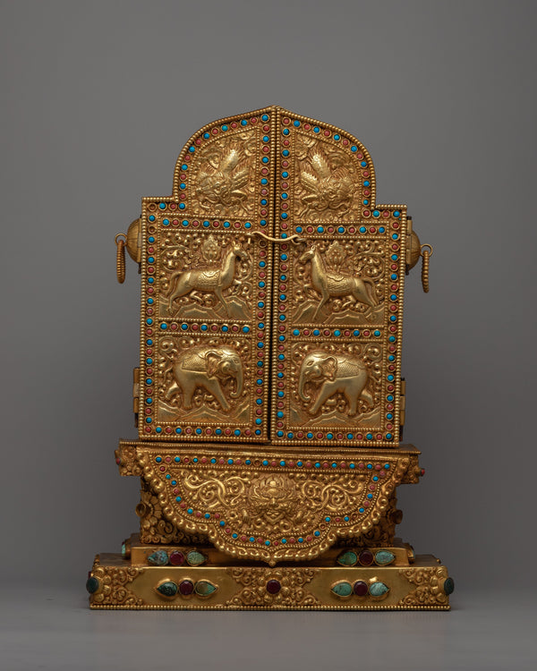 Tibetan Ghau Prayer Box