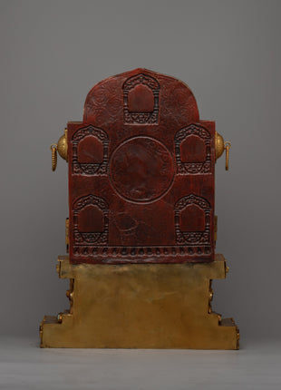 Tibetan Ghau Prayer Box | Large Altar & Prayer Box for Devotees