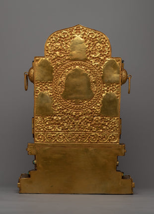 Large Gau Tibetan Buddhist Prayer Box | Box for Spiritual Keepsakes & Prayers