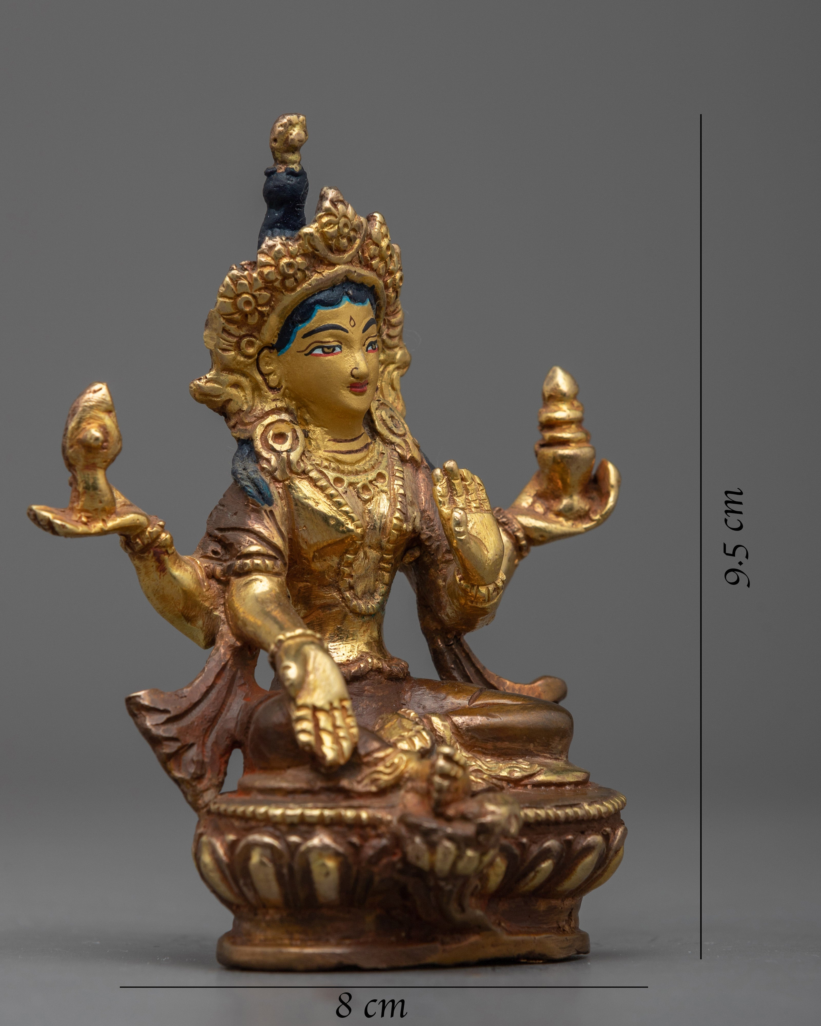 Goddess Laxmi Statue | Hindu Wealth and Prosperity Figure