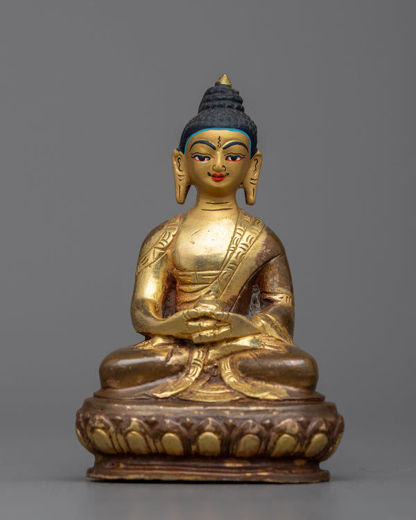 Copper Amitabha Buddha Statue