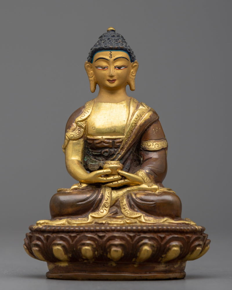 Gold Amitabha Buddha Statue