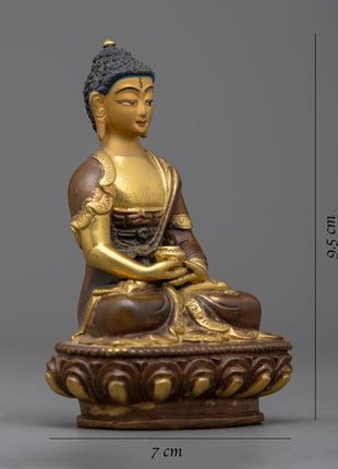 Gold Amitabha Buddha Statue | Statue Inspiring Serene Contemplation