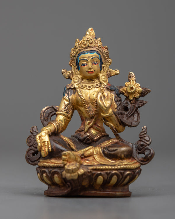 Green Tara Altar Statue