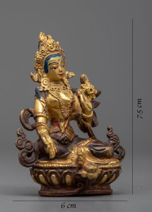 Green Tara Altar Statue | Bringing Compassion to Your Space