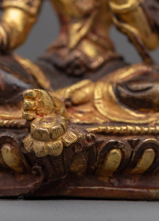 Green Tara Altar Statue | Bringing Compassion to Your Space