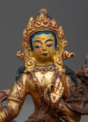 Green Tara Meditation Statue |  Sculpture for Meditation Space
