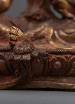 Green Tara Meditation Statue |  Sculpture for Meditation Space