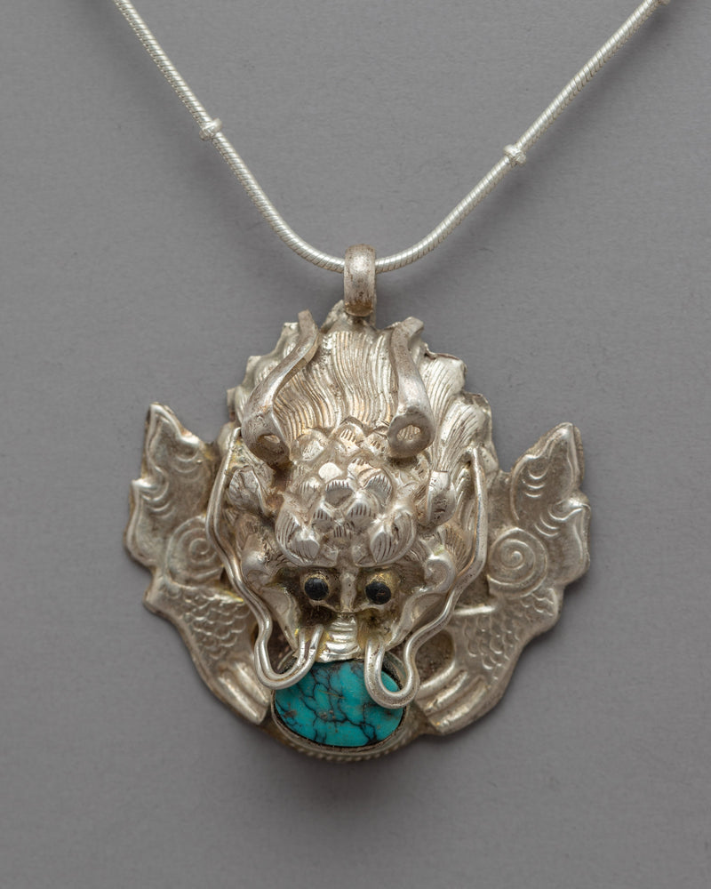 Silver and Turquoise Necklace