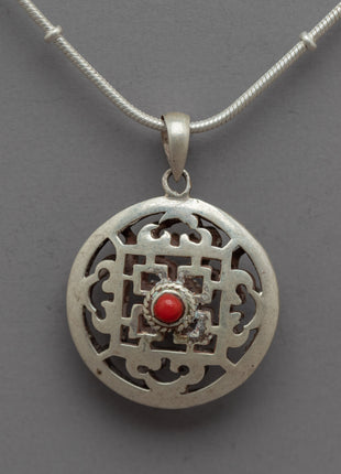Round Locket Necklace