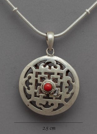 Round Locket Pendant | Handmade with Love and Precision
