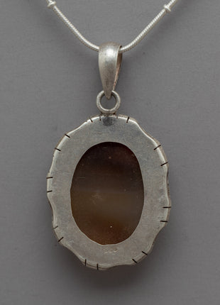 Jasper Pendant | Delicate Stone Jewelry Creation