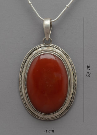 Genuine Red Coral Locket | Handmade Genuine Locket