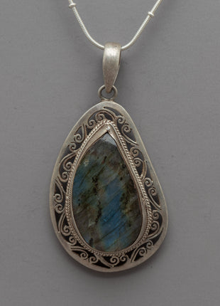 Labradorite Locket