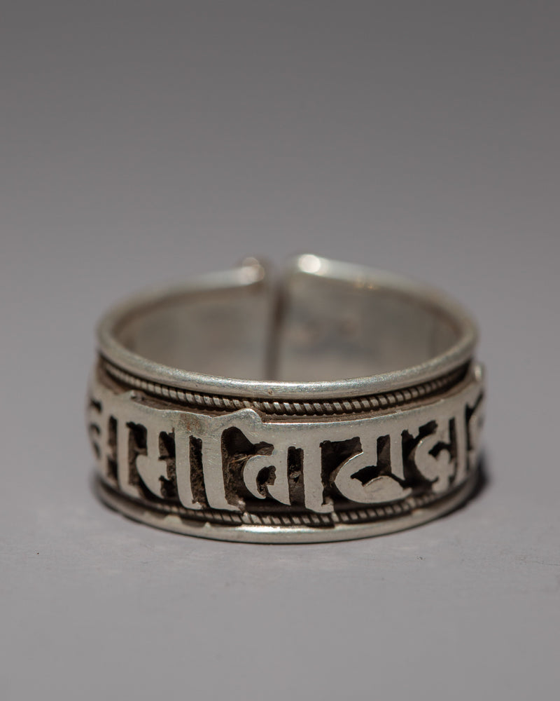 Lucky Mantra Ring