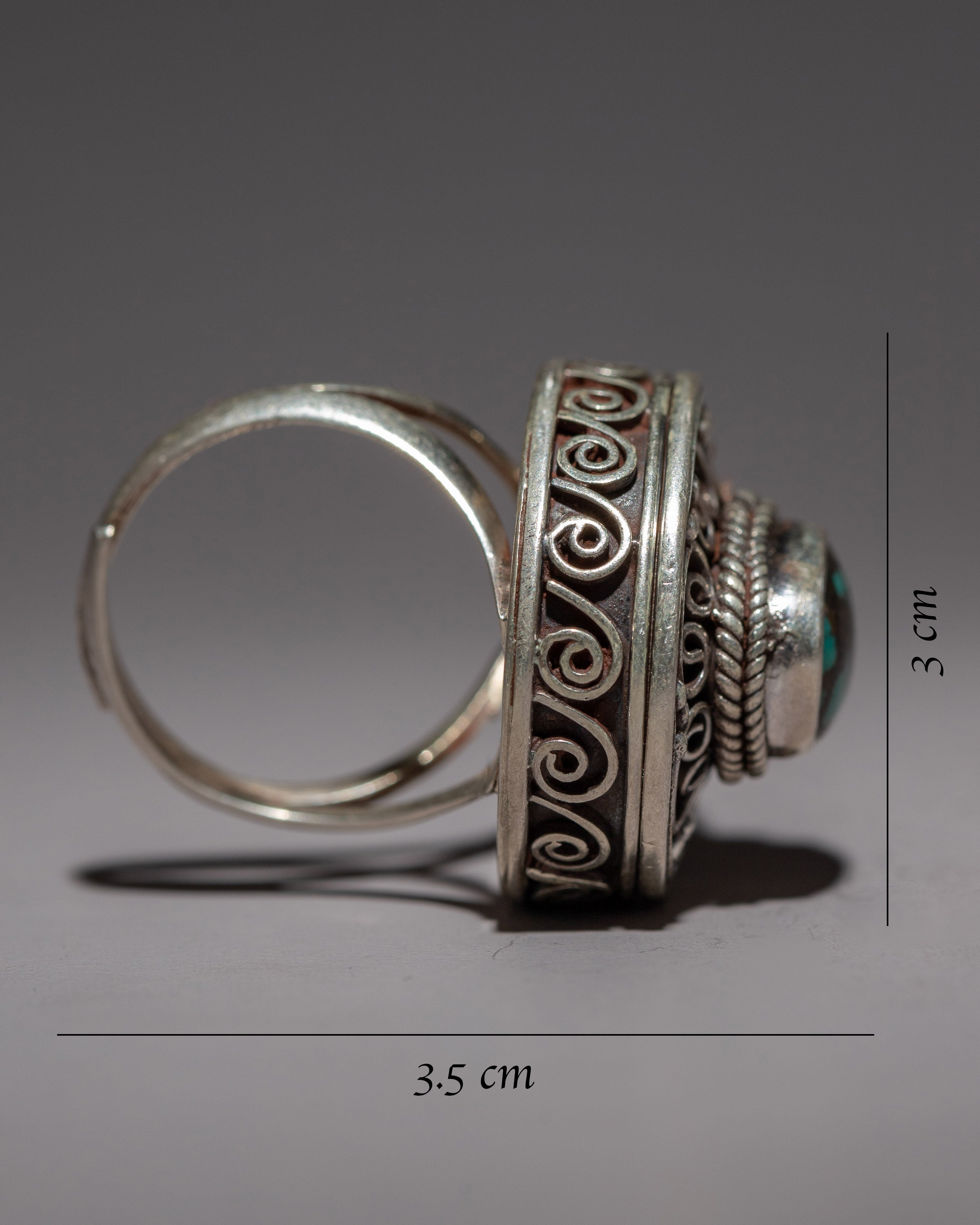 Turquoise Promise Ring | Perfectly Designed to Capture the Essence of Eternal Love