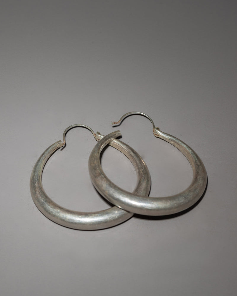 2.15 Inch Sterling Silver Hoop Earrings | Chic and Subtle Fashion Statement