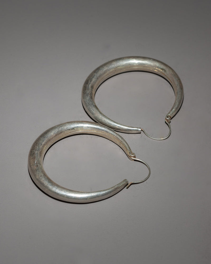 2.15 Inch Sterling Silver Hoop Earrings | Chic and Subtle Fashion Statement